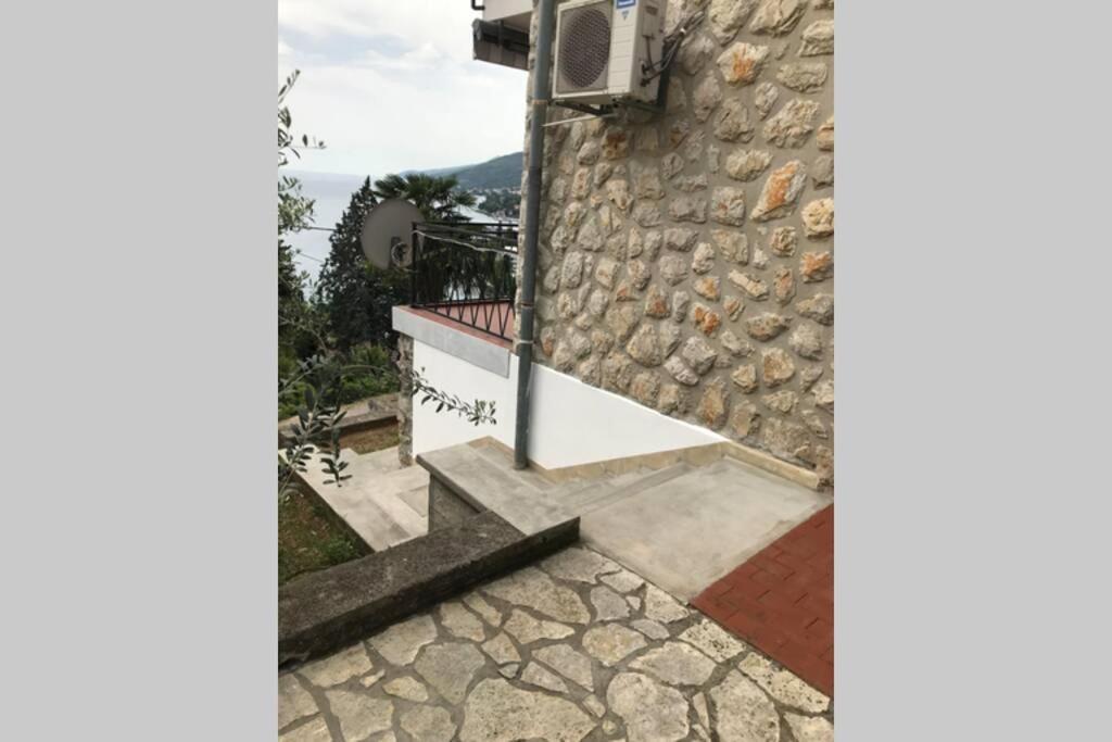 شقة Breathtaking Sea View App For 2+1, Bbq ...... أوباتيا المظهر الخارجي الصورة