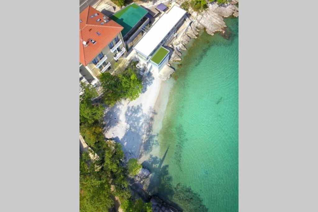 شقة Breathtaking Sea View App For 2+1, Bbq ...... أوباتيا المظهر الخارجي الصورة