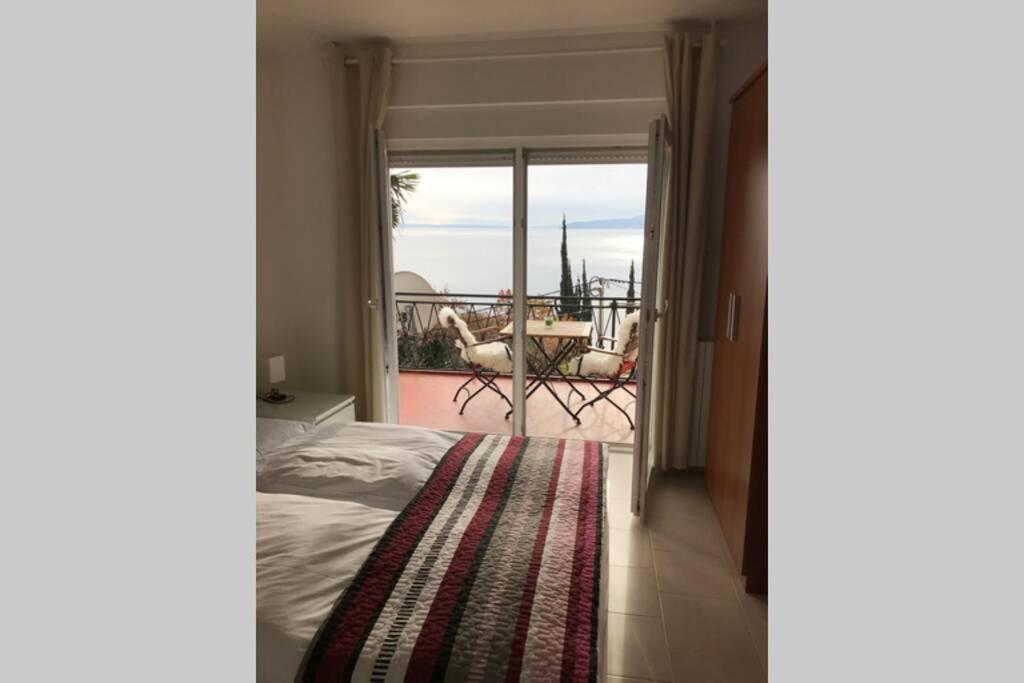 شقة Breathtaking Sea View App For 2+1, Bbq ...... أوباتيا المظهر الخارجي الصورة